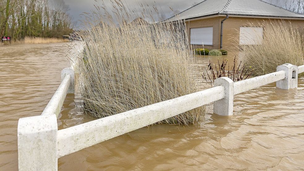 Wie stark die Hochwasser-Gefahr in Ihrer Wohnsiedlung ist, können Sie jetzt selbst überprüfen. Foto: dpa/James Arthur Gekiere