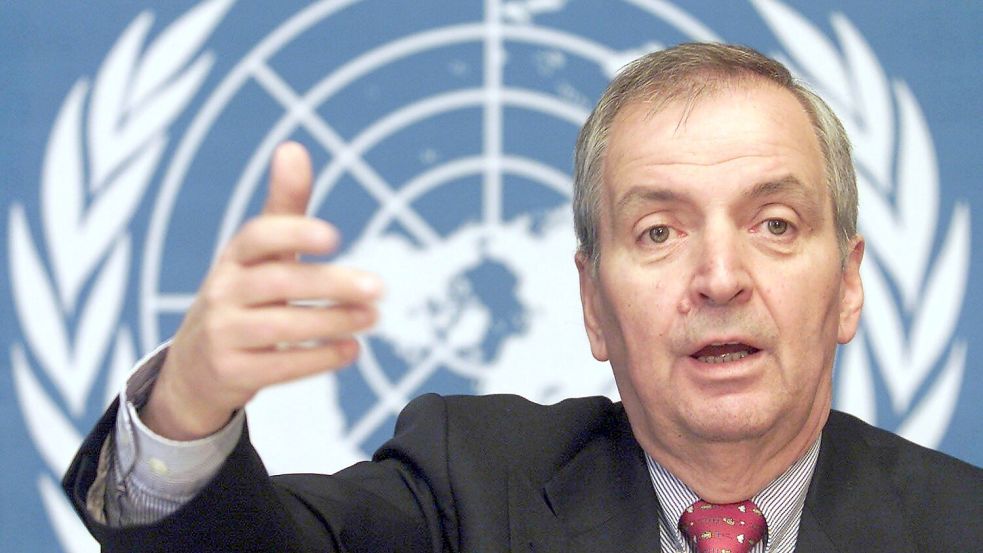 Von 1998 bis 2006 Direktor des Umweltprogramms der Vereinten Nationen (UNEP): Klaus Töpfer. Foto: Laurent Gillieron/epa/Keystone/dpa