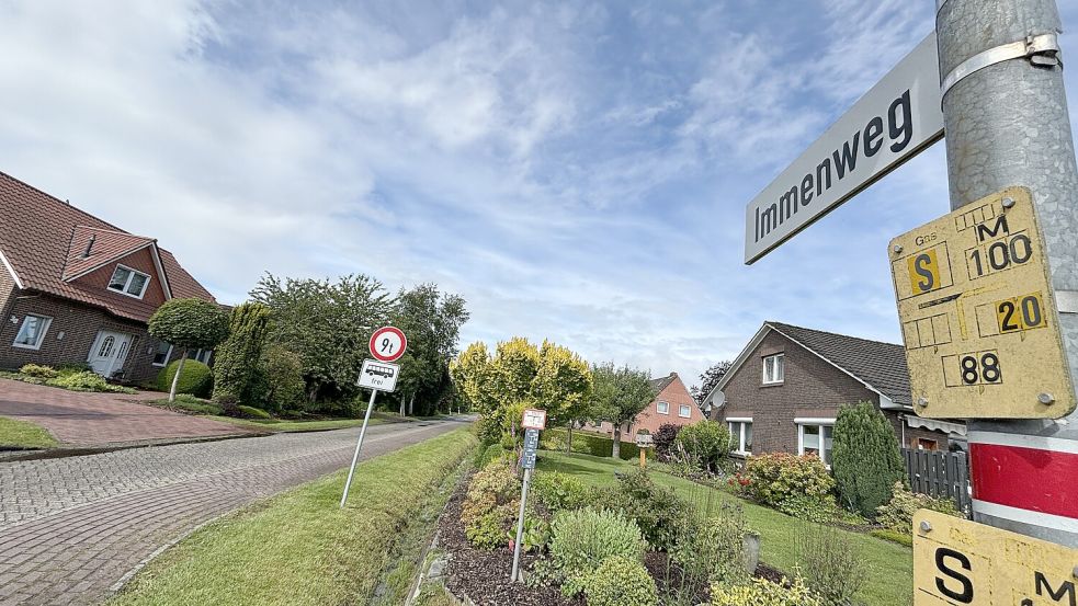 Der Immenweg in Ludwigsdorf fällt beim Breitband-Ausbau hinten runter. Fotos: Christin Wetzel