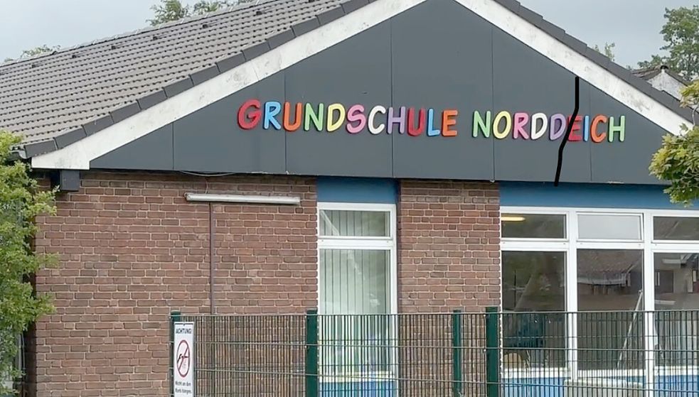 Die Grundschule Norddeich ist eine von drei Norder Schulen, die für das Startchancenprogramm ausgewählt wurden. Foto: Rebecca Kresse