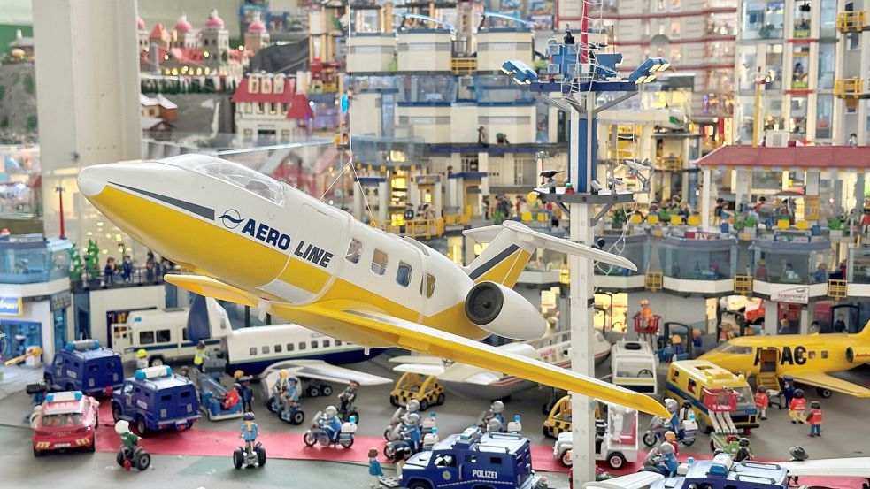 Abflug: Auch ein Flughafen darf in den Miniwelten nicht fehlen.