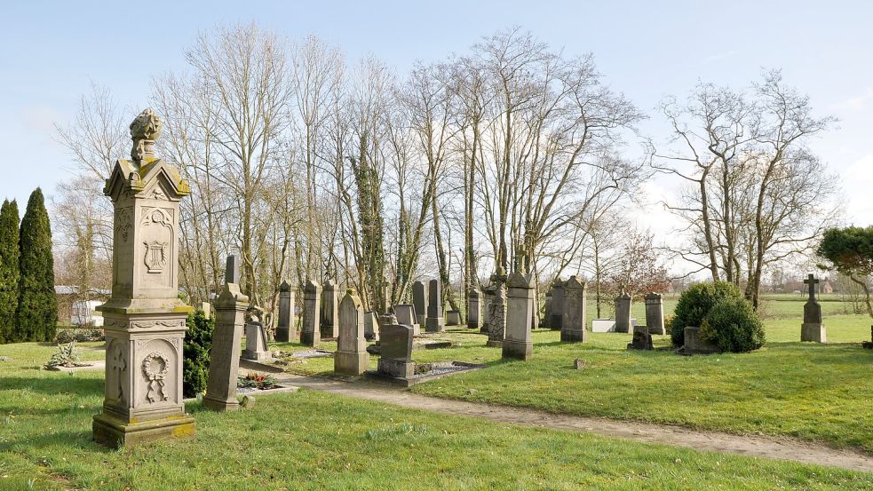 Erholung geht auch an ungewöhnlichen Orten wie dem Friedhof Warsingsfehn-West. Foto: Gemeinde Moormerland