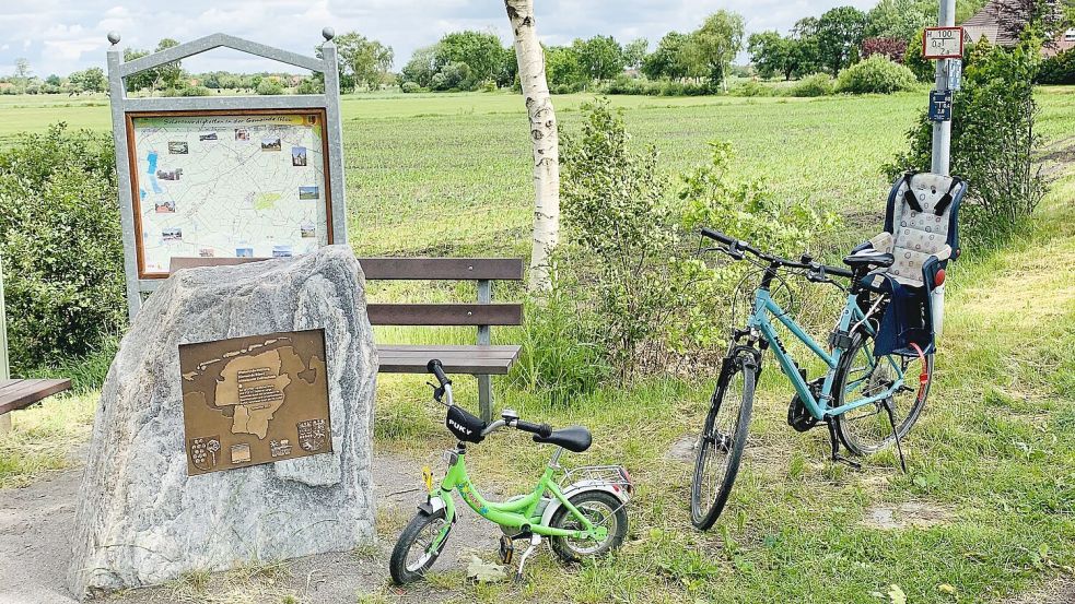 Der Mittelpunkt Ostfrieslands liegt in Ihlow in Westerende-Holzloog. Foto: Gemeinde Ihlow