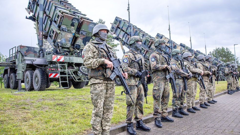 Die Ukraine erhält weitere Munition für die Flugabwehr Foto: Jens Büttner/dpa