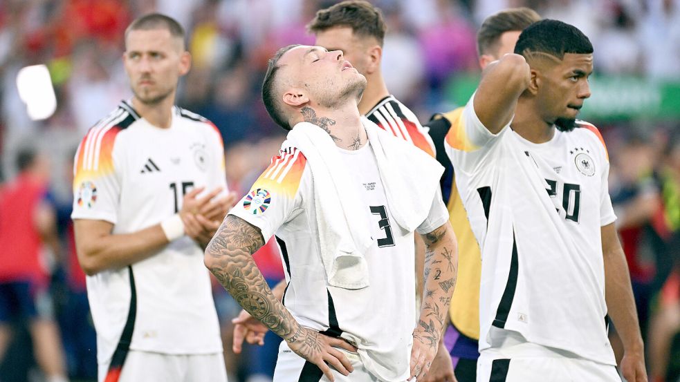 Trotz Niederlage kann die deutsche Nationalmannschaft wieder zuversichtlicher in die Zukunft schauen. Foto: IMAGO/Uwe Kraft