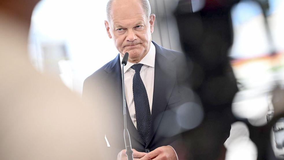 Scholz zuversichtlich: „Wird sehr erfolgreicher Gipfel sein.“ Foto: Britta Pedersen/dpa