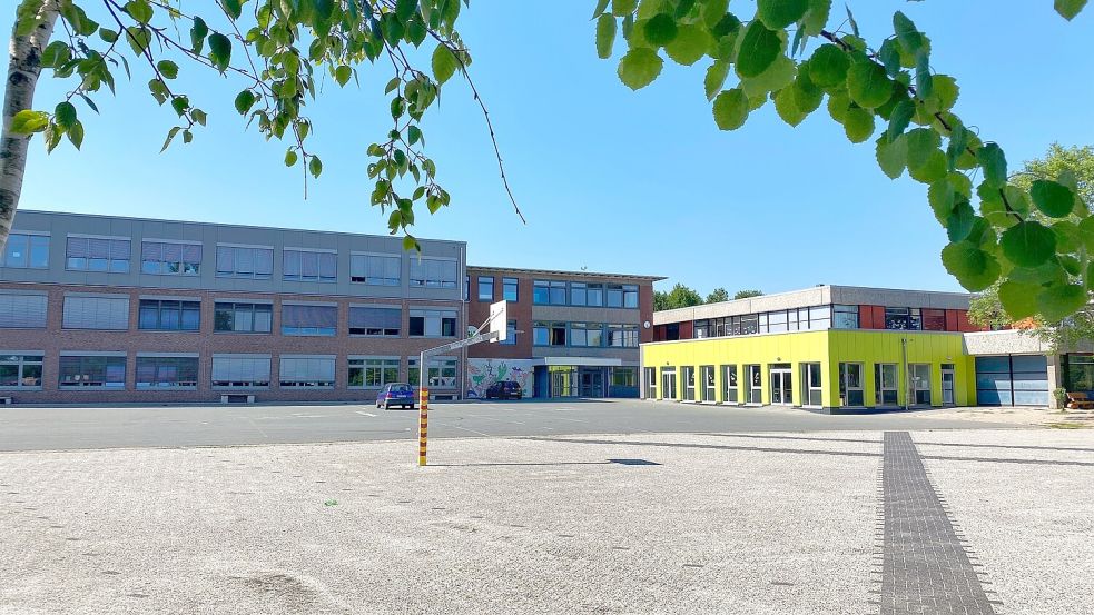 Der Schulhof der IGS in Moorhusen soll aufwendig umgestaltet werden. Foto: Holger Janssen