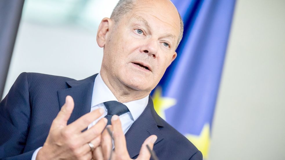 Scholz will mit der Stationierung von US-Raketen in Deutschland eine Eskalation mit Russland verhindern - nicht vorantreiben. Foto: Michael Kappeler/dpa