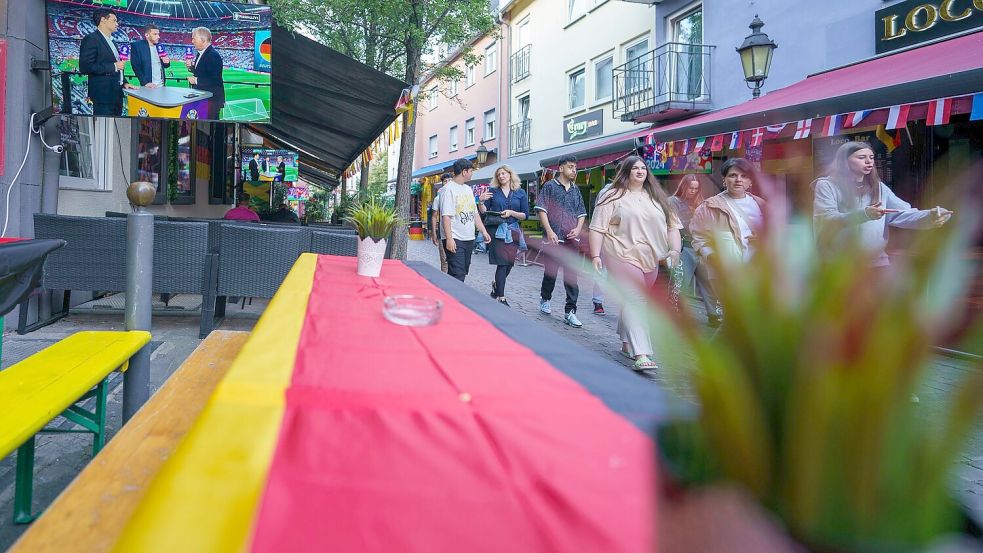 Volle Kassen durch die Fußball-EM - das haben offenbar nicht viele Gastronomen erlebt. (Archivbild) Foto: Andreas Arnold/dpa