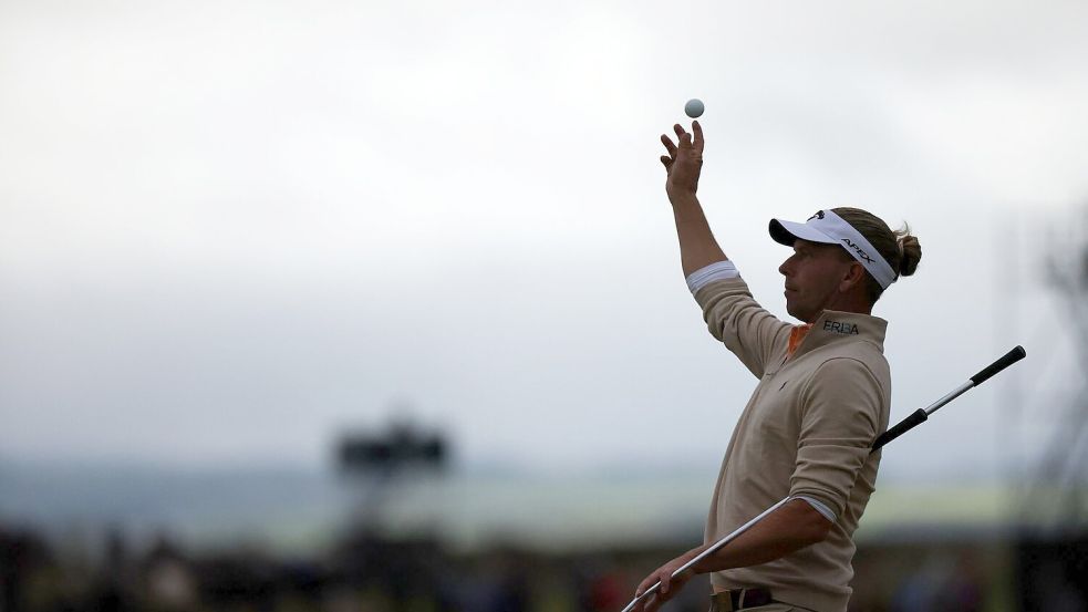 Marcel Siem hat den Cut bei der British Open ganz souverän geschafft. Foto: Scott Heppell/AP/dpa