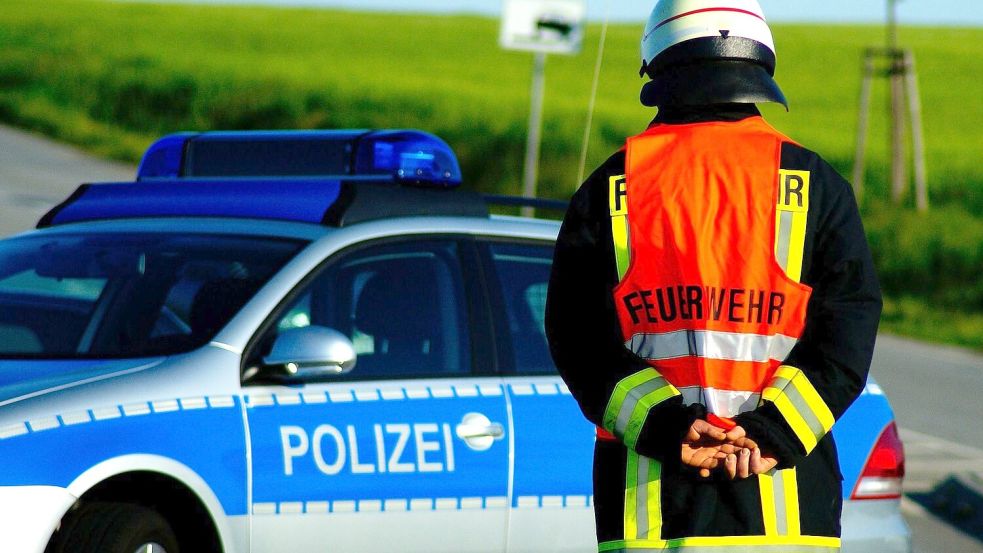 Feuerwehr und Polizei waren beide vor Ort. Foto: Pixabay