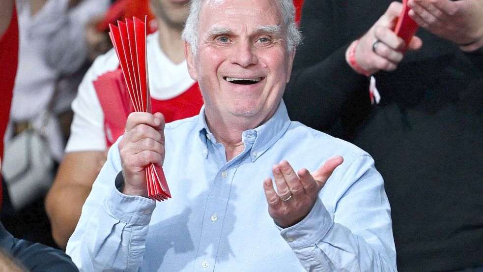 Uli Hoeneß ist Wirtz-Fan. Foto: Sven Hoppe/dpa