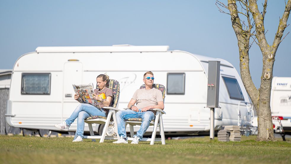 Camping-Urlaub erfreut sich nicht nur in Deutschland großer Beliebtheit. Foto: dpa/Mohssen Assanimoghaddam