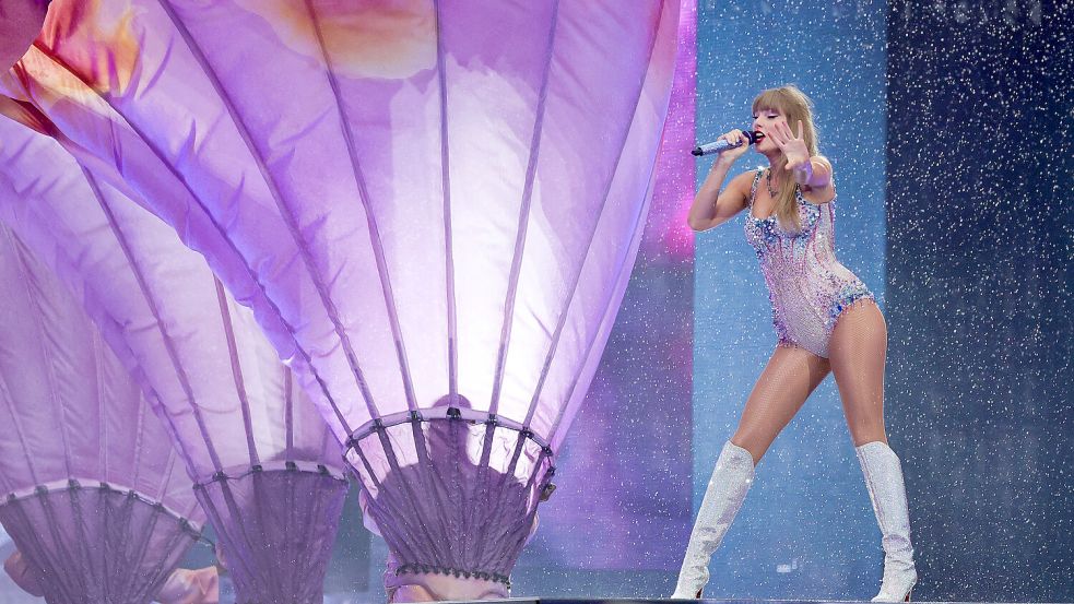 Taylor Swift gibt zwei Konzerte im Rahmen ihrer „Eras Tour“ in Hamburg. Foto: dpa