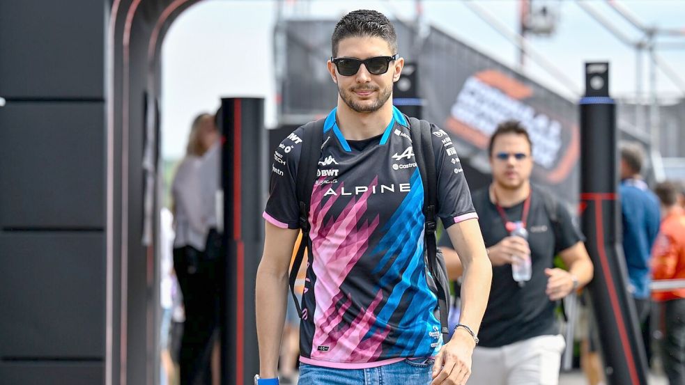 Der neue Haas-Pilot: Esteban Ocon kommt von Alpine. Foto: Denes Erdos/AP/dpa