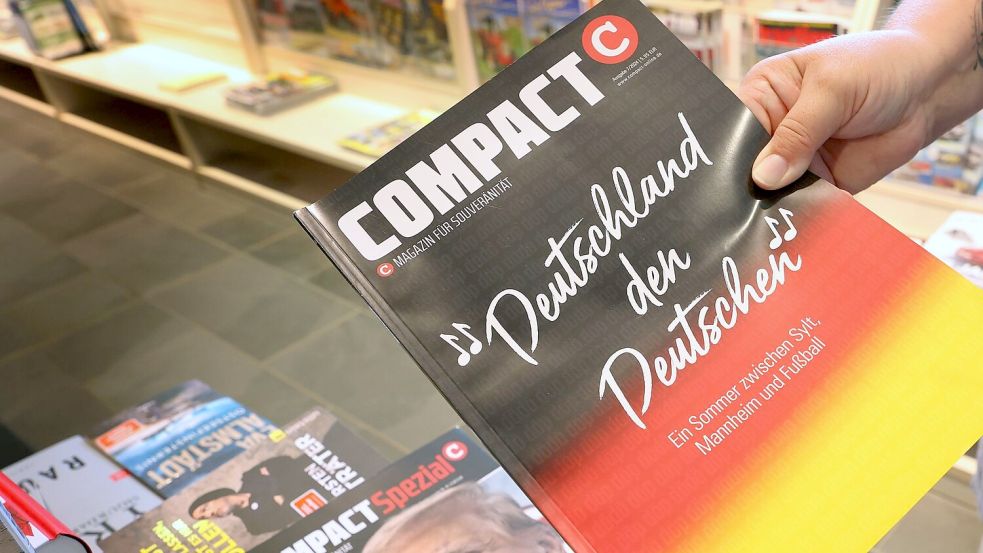 Im Handel ist „Comapct“ nicht mehr zu finden. Droht auch Besitzern des Magazins eine Strafe? Foto: Karl-Josef Hildenbrand/dpa