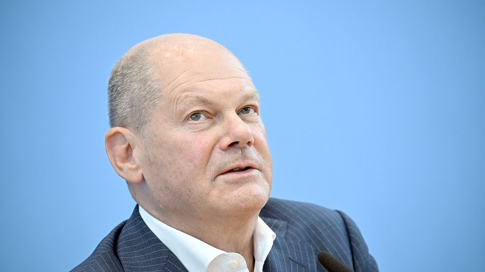 Bundeskanzler Olaf Scholz schließt eine Zusammenarbeit mit dem BSW auf bundesebene aus. Foto: Bernd von Jutrczenka