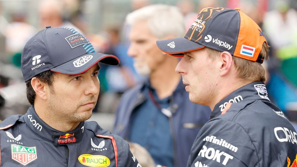 War Belgien das letzte Red-Bull-Rennen für Sergio Perez? Foto: Geert Vanden Wijngaert/AP/dpa