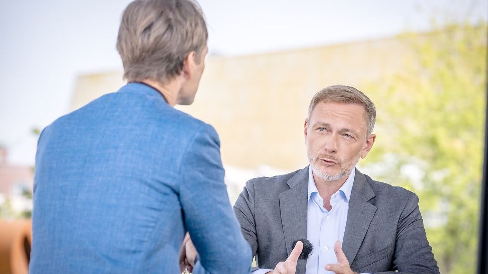 Der Bundeshaushalt ist Lindners wichtigste Aufgabe in der Regierung - doch für 2025 steht er noch immer nicht. (Foto aktuell) Foto: Claudius Pflug/ZDF/dpa