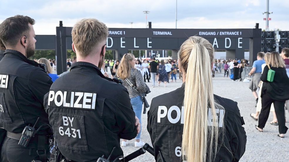 Keine erhöhte Gefahr für Adele-Besucher (Archivbild) Foto: Felix Hörhager/dpa