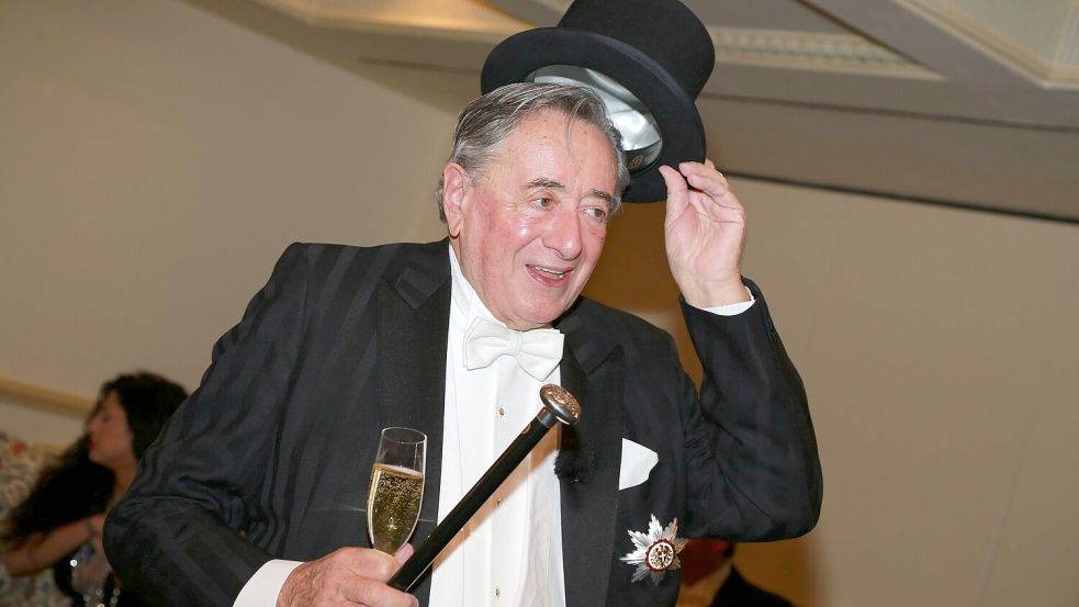 In seinem Element: Richard Lugner beim Wiener Opernball, hier im Jahr 2014. Foto: IMAGO/SKATA