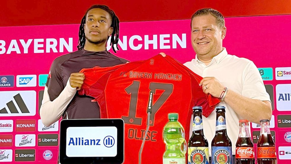 Olise ist Neuzugang beim FC Bayern. Foto: Christian Kunz/dpa