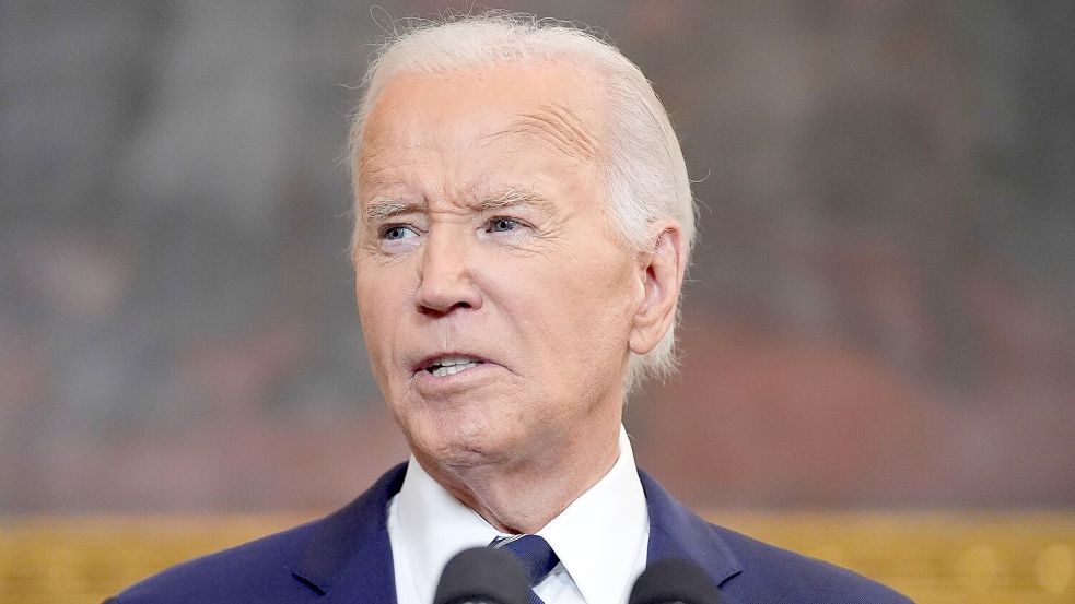 US-Präsident Biden hofft auf einen Durchbruch bei den Gaza-Verhandlungen. (Archivbild) Foto: Evan Vucci/AP/dpa