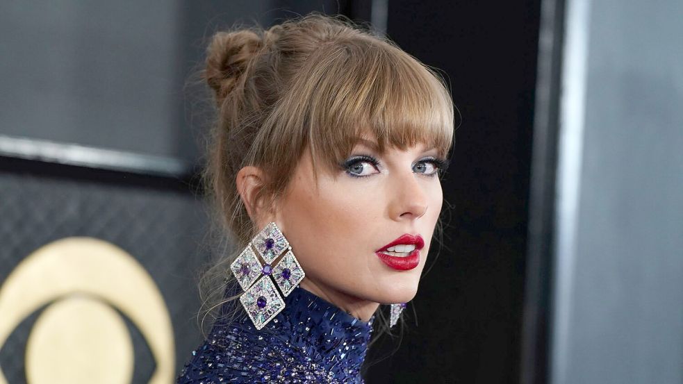 Taylor Swift verabschiedet sich in London aus Europa. (Archivbild) Foto: Jordan Strauss/AP/dpa