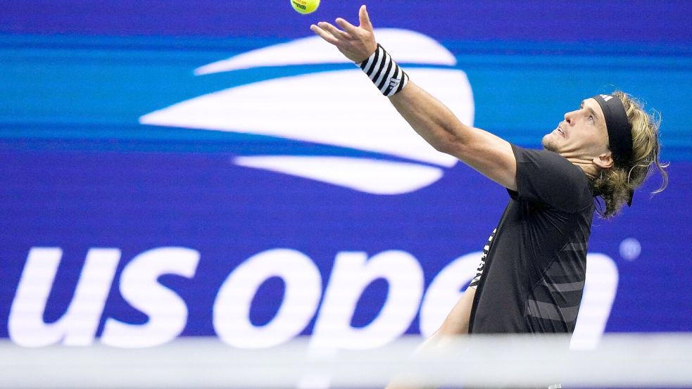 Alexander Zverev hatte in den vergangenen Wochen vor den US Open mit gesundheitlichen Problemen zu kämpfen. Foto: Frank Franklin II/AP