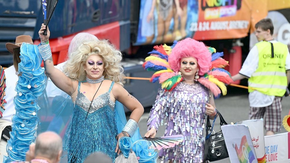 Vielfalt und Toleranz beim Christopher Street Day. Foto: Carmen Jaspersen/dpa