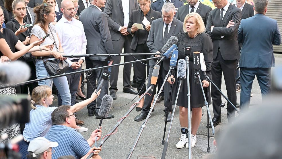 Die Tat von Solingen wird auch die Politik beschäftigen. Foto: Henning Kaiser/dpa