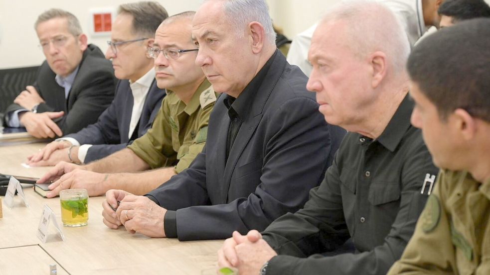 Für Israels Regierungschef Netanjahu ist der Schlagabtausch mit der Hisbollah nicht das Ende der Geschichte. (Archivbild) Foto: -/Israelisches Verteidigungsministerium via XinHua/dpa