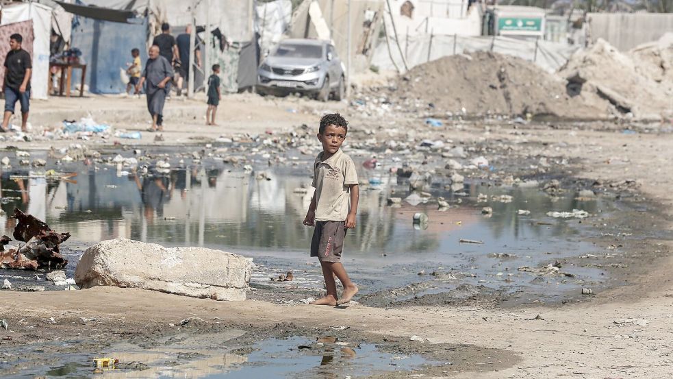 Experten warnen vor einem massiven Polio-Ausbruch in Gaza. (Archivbild) Foto: Omar Ashtawy/APA Images via ZUMA Press Wire/dpa