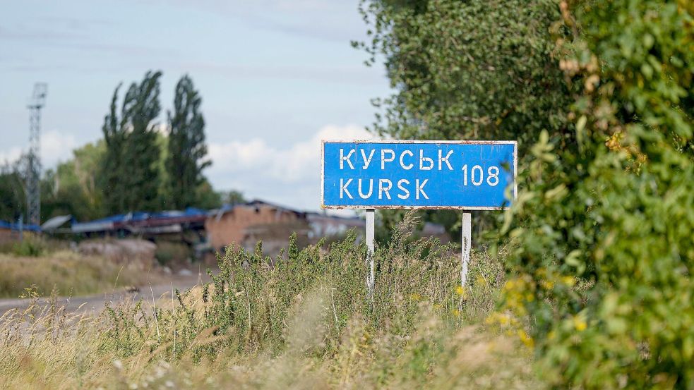 Ukrainer setzen Vorstoß bei Kursk fort. (Archivbild) Foto: Evgeniy Maloletka/AP/dpa