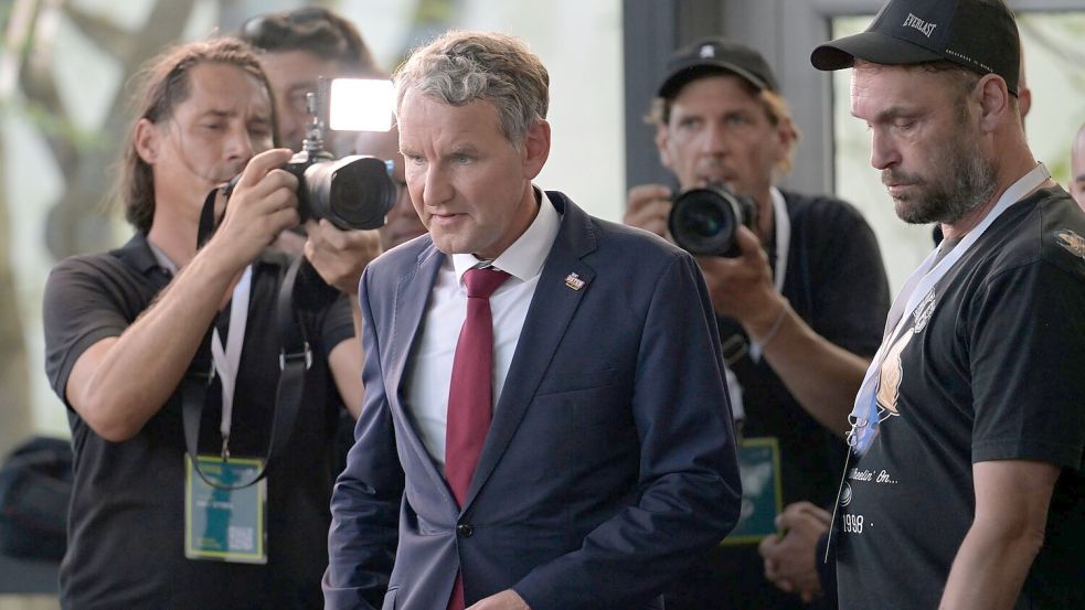 Wahlsieger ohne Machtoption? AfD-Chef Björn Höcke Foto: Jacob Schröter/dpa