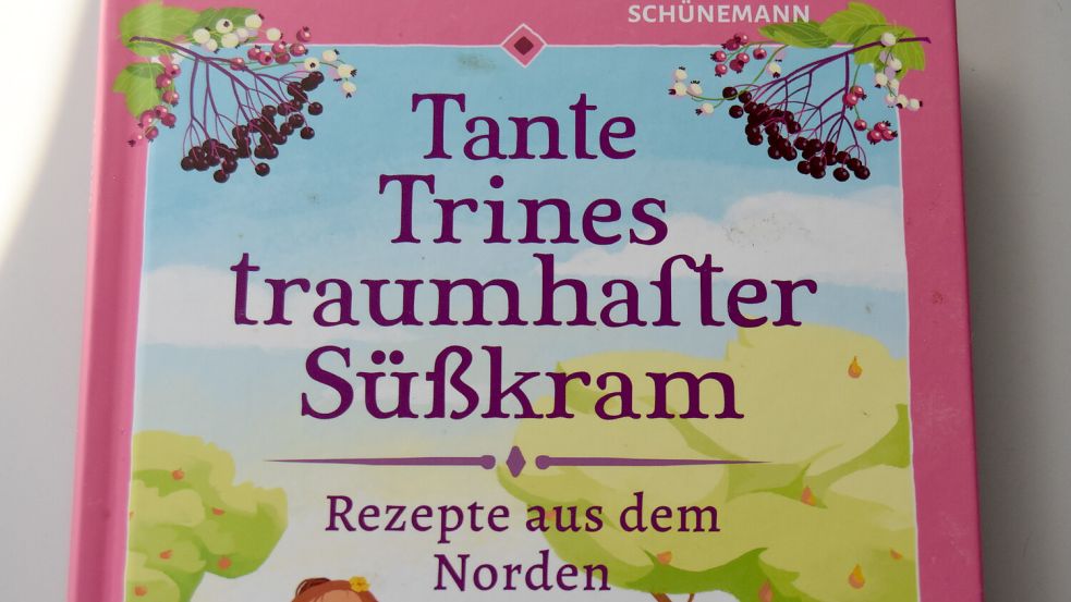 Für Naschkatzen und Naschkater geeignet: In der Rezeptsammlung von Tante Trine finden sich süße Leckereien auf gut 120 Seiten. Foto: Prins