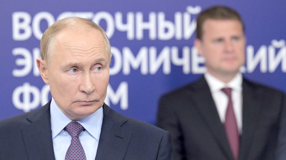 Russlands Präsident Wladimir Putin hat erneut die Inbetriebnahme der Gasleitung Nord Stream 2 vorgeschlagen. Foto: Alexei Nikolsky/Pool Sputnik Kremlin/AP/dpa