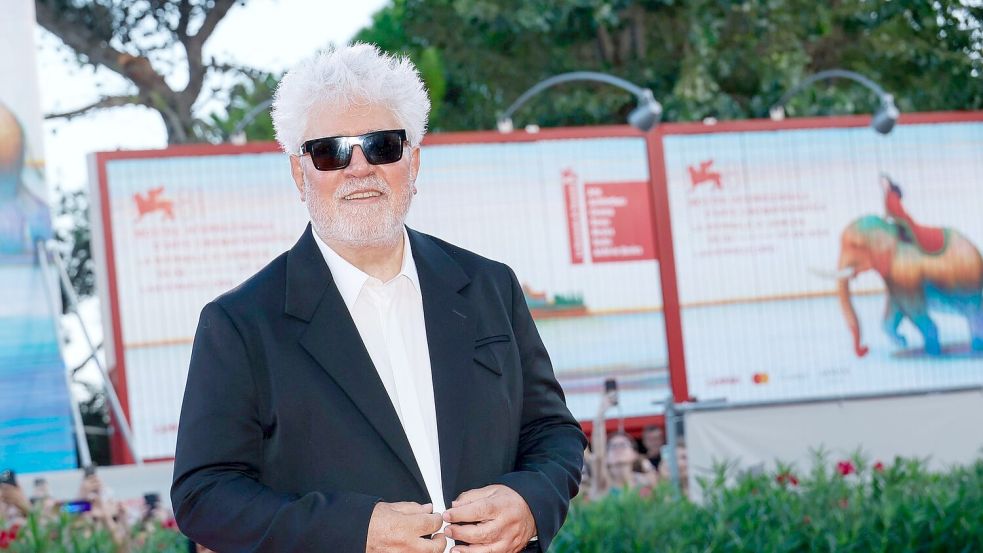 Pedro Almodóvar hat den Goldenen Löwen in Venedig gewonnen. Foto: Joel C Ryan/Invision/AP/dpa