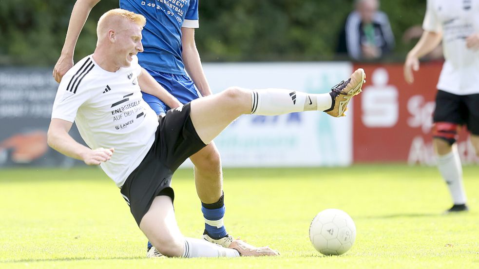 Eintracht Plaggenburg beschenkte den Gegner BW Borssum II und verlor mit 1:2 Foto: Jens Doden