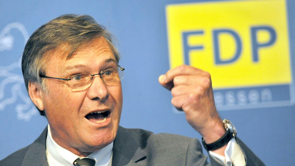 Der ehemalige Bundesvorsitzende der FDP, Wolfgang Gerhardt. Foto: dpa/Uwe Zucchi