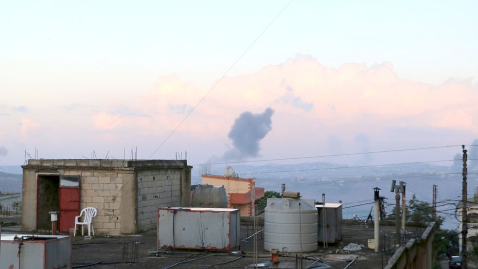 Israel greift massiv im Süd- und Ostlibanon an Foto: Taher Abu Hamdan/XinHua/dpa