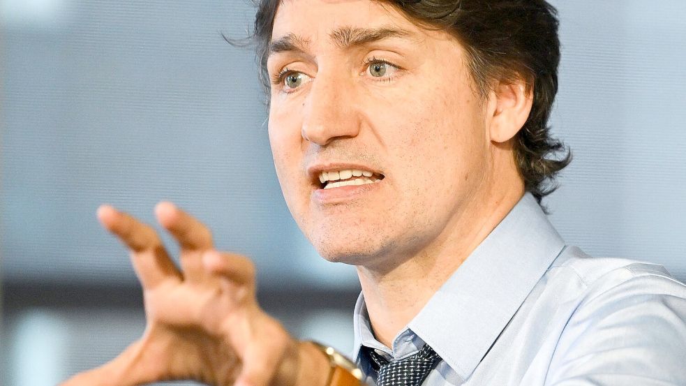 Für Justin Trudeau wird es eng Foto: Graham Hughes/The Canadian Press/AP/dpa