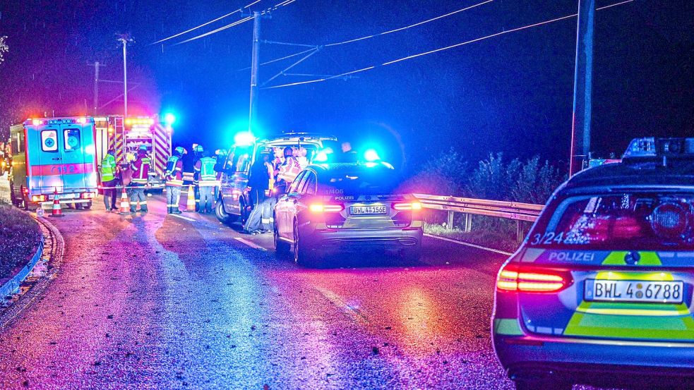 Bei einem Unfall im Landkreis Karlsruhe sind zwei Kinder gestorben. Foto: Marius Bulling/dpa