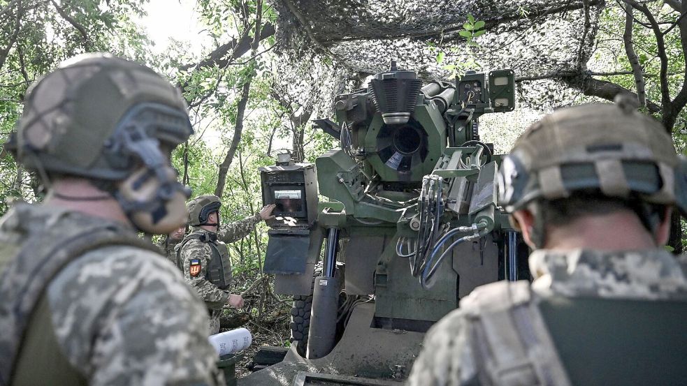 Kämpfe in der Ostukraine dauern an. (Archivbild) Foto: ---/Ukrinform/dpa