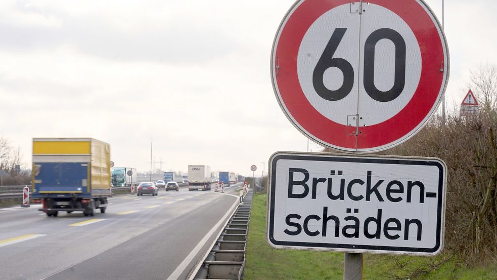 Viele Autobahnbrücken sind in die Jahre gekommen Foto: Thomas Frey/dpa