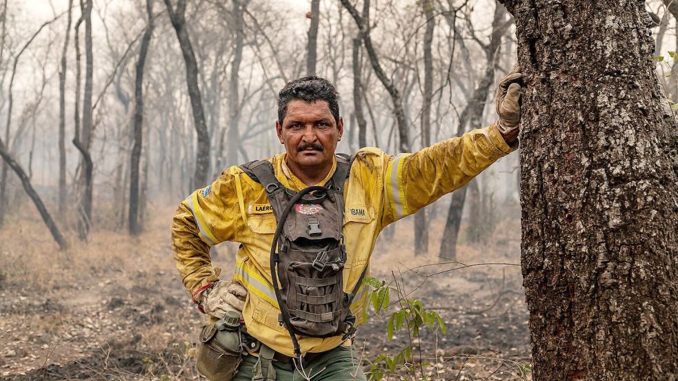 „Wir müssen unsere Umwelt verteidigen, wer soll es sonst machen?“, sagt Fernandes. Foto: Diego Cardoso/dpa