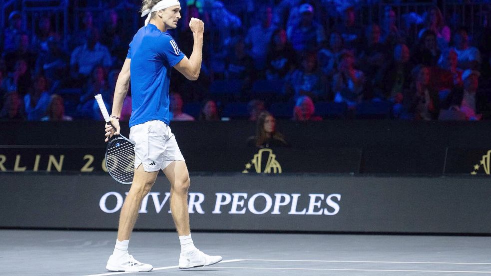 Alexander Zverev hatte nach dem Laver Cup in Berlin eine kurze Turnierpause eingelegt. Foto: Christophe Gateau/dpa