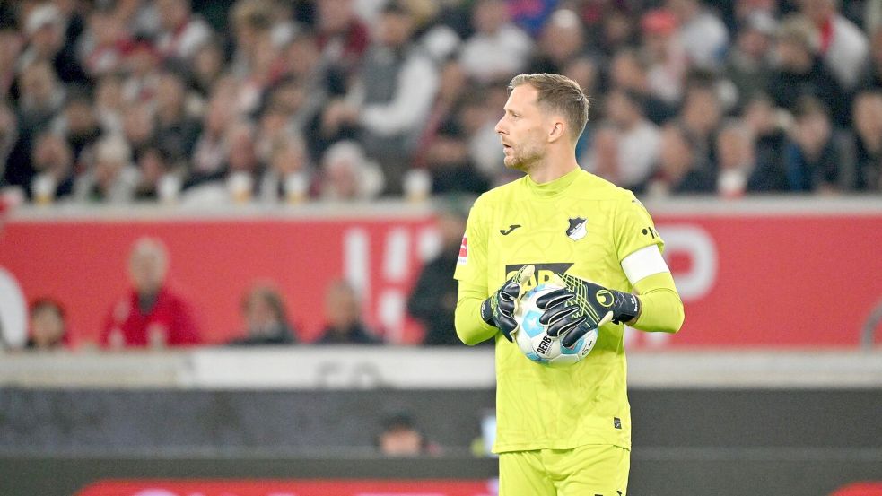 Oliver Baumann steht vor seinem Debüt in der Fußball-Nationalelf. Foto: Jan-Philipp Strobel/dpa