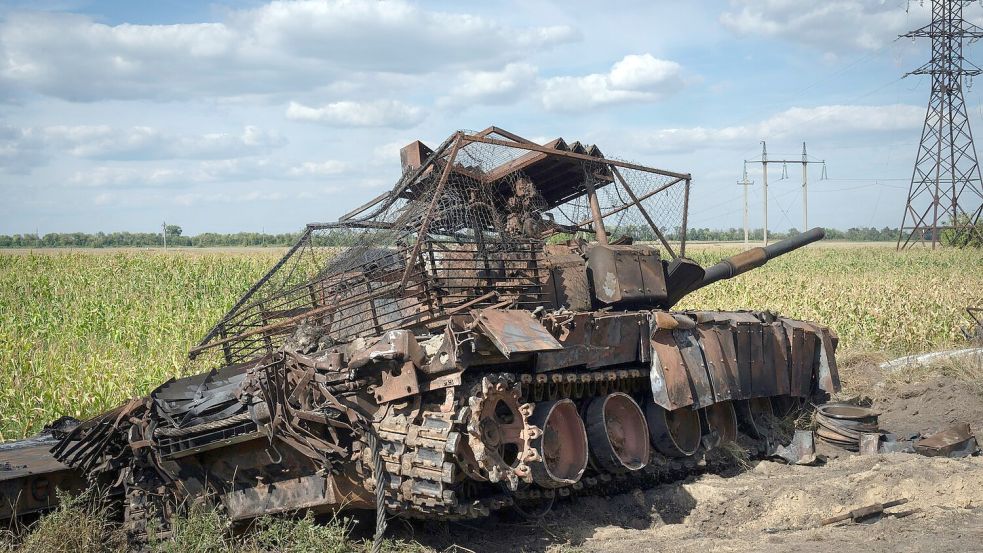 Kämpfe bei Kursk gehen weiter. (Archivbild) Foto: Uncredited/AP/dpa