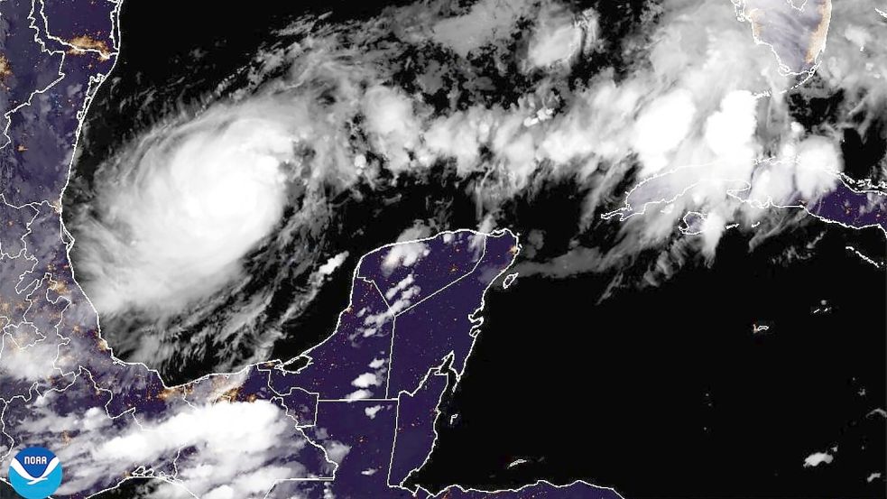 Hurrikan „Milton“ soll Zerstörung nach Florida bringen. Foto: -/National Oceanic and Atmospheric Administration via AP/dpa